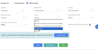 scholarship odisha registration 